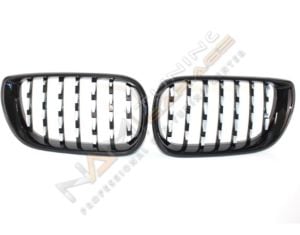 BMW 3 SERISI 2002-2004 E46  DIAMOND PANJUR (BÖBREK) PIANO BLACK ÇERÇEVE