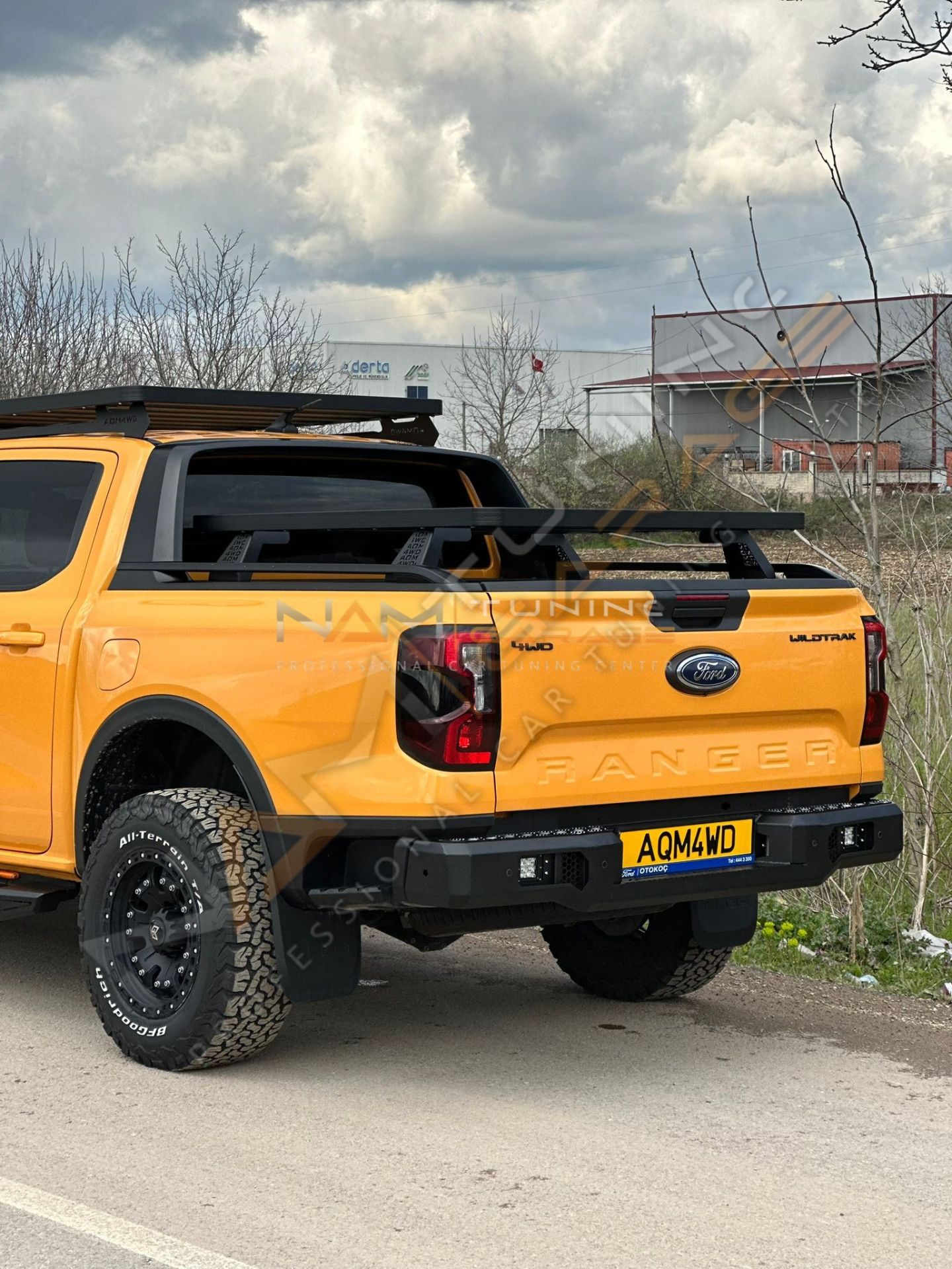 Ford Ranger Arka Bagaj Sepeti T7-T8-T9 Kasa Üstü Sepet AQM-T40