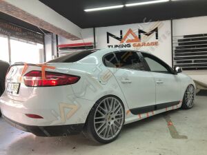 Renault Fluence Yan Marşpiyel (Plastik) Boyasız