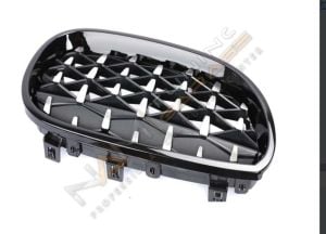 BMW 5 SERISI E60 2004-2009 DIAMOND PANJUR(BÖBREK) PIANO BLACK ÇERÇEVE
