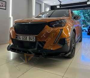 Peugeot 2008 Ön Lip Tampon Eki Parlak Siyah