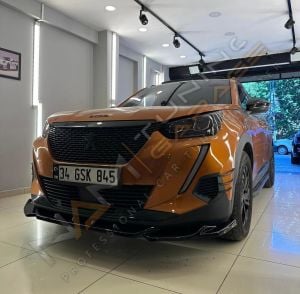 Peugeot 2008 Ön Lip Tampon Eki Parlak Siyah