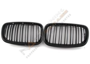 BMW X5-X6 E70 (2008-2014) M BÖBREK (ÇIFT ÇIZGI PANJUR) PIANO BLACK
