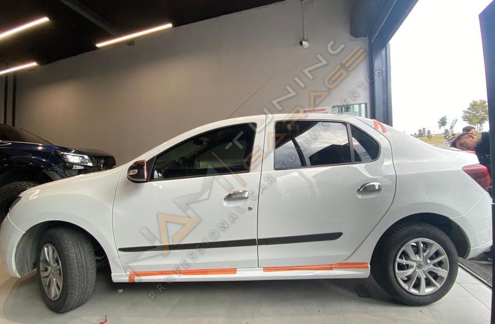 Renault Symbol 2013+Marşpiyel Plastik Boyasız