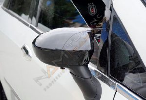 Fiat Linea Batman Yarasa Ayna Kapağı Piano Black / 2007-2015