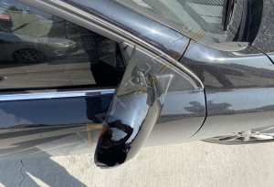 Renault Latitude Batman Yarasa Ayna Kapağı Piano Black / 2010-2015