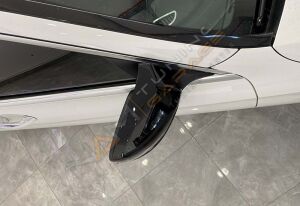 Mercedes W205 Batman Yarasa Ayna Kapağı Piano Black / 2015-2019