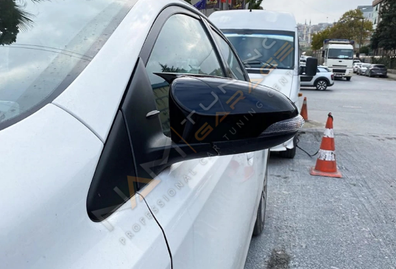 Toyota Verso Batman Yarasa Ayna Kapağı Piano Black / 2009-2018