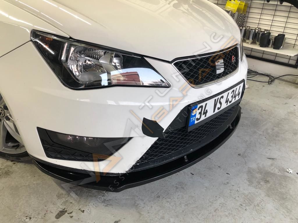 Seat İbiza Cupra Ön Lip 2009-2017 Parlak Siyah