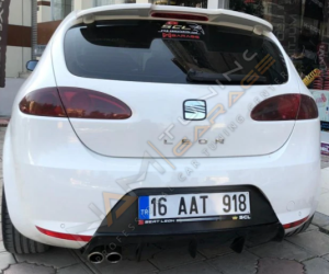 Seat Leon Mk2 Difüzör Makyajlı 2009-2012 Parlak Siyah