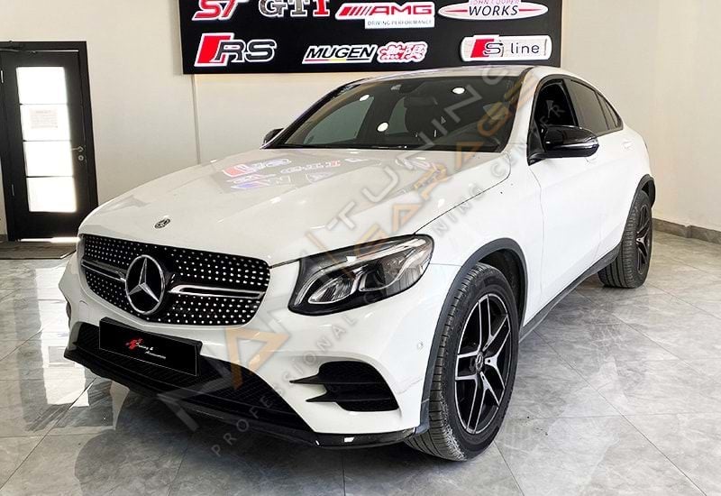 Mercedes GLC X253 Batman Yarasa Ayna Kapağı Piano Black / 2015 Sonrası