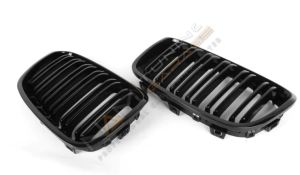BMW F20 2011-2015 IÇIN UYUMLU M BOBREK CIFT CIZGI PANJUR PIANO BLACK