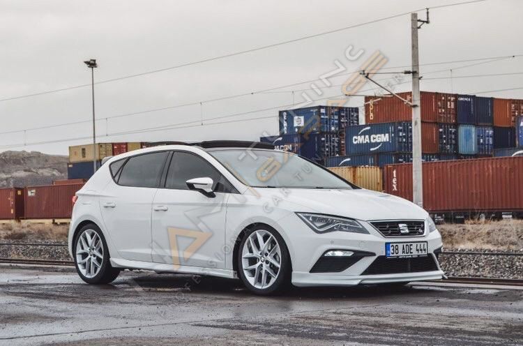 Seat Leon Mk3 Makyajlı Custom Ön Ek 2017- (Plastik) Boyasız