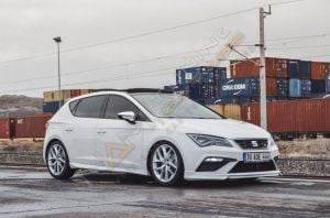 Seat Leon Mk3 Makyajlı Custom Ön Ek 2017- (Plastik) Boyasız