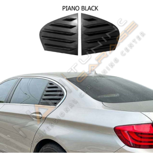 BMW F10 Kelebek Cam Vizörü (Plastik) Parlak Siyah 2010-2017