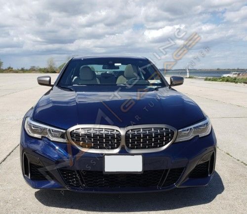 BMW 3 SERISI G20 2019+ IÇIN UYUMLU DIAMOND PANJUR (BÖBREK) - KROM ÇERÇEVE