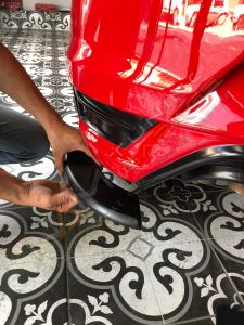 Seat Leon Mk3 Aero Tampon Flapları Sağ Sol Köşe Flap Piano black 2012-2020