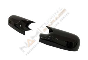 Renault Scenic 2 Batman Yarasa Ayna Kapağı Piano Black / 2004-2009