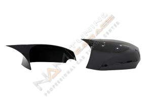 Renault Scenic 3 Batman Yarasa Ayna Kapağı Piano Black / 2010-2015