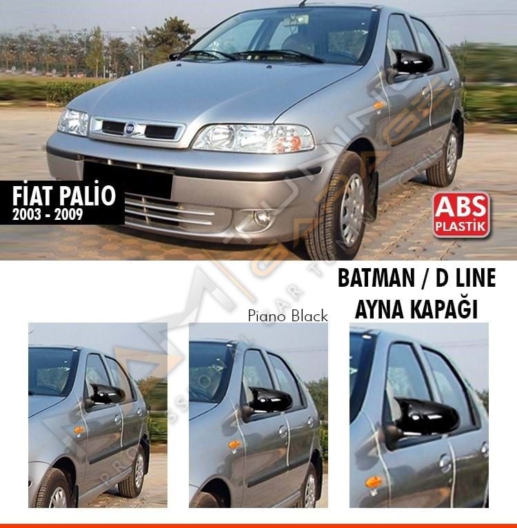 Fiat Palio Batman Yarasa Ayna Kapağı Piano Black / 2003-2009