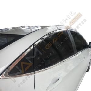 Hyundai Accent Blue Krom Cam Çerçevesi Çıtası 14 parça Tam Tur 2011-2017