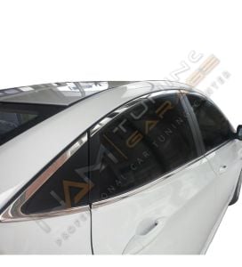 Hyundai Accent Blue Krom Cam Çerçevesi Çıtası 14 parça Tam Tur 2011-2017