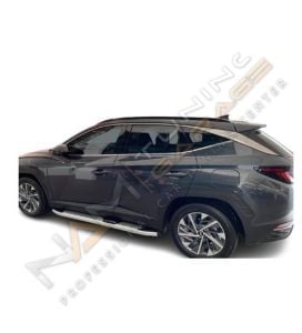 Hyundai Tucson Krom Cam Çerçevesi Çıtası 12 parça Tam Tur 2020+