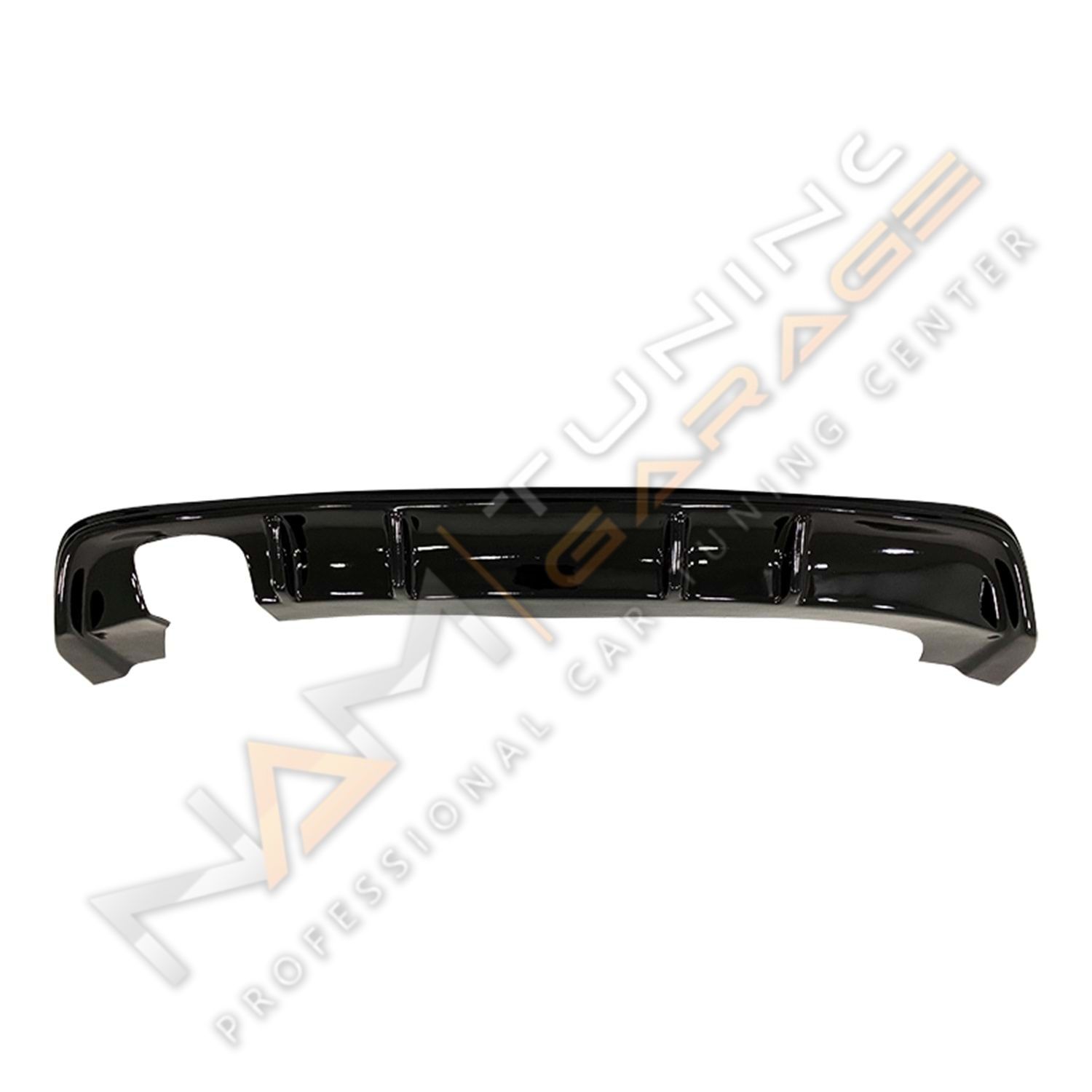 Seat Leon Mk3 Difüzör FR Uyumlu 2013-2016 Soldan Çift Çıkış Parlak Siyah