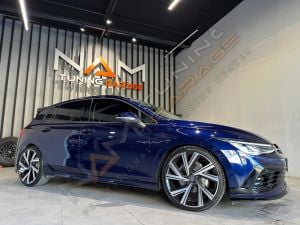 Golf 8 Krom Cam Çerçevesi Çıtası 12 parça Tam Tur 2021+