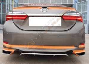 Toyota Corolla Custom Arka Ek (Plastik) 2013-2018 arası