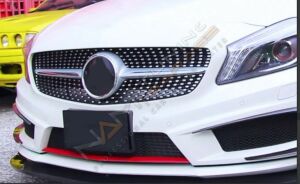 MERCEDES W117 CLA IÇIN UYUMLU 2013-2015 CLA IÇIN UYUMLU DIAMOND PANJUR - GRI