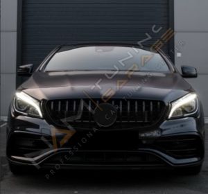 MERCEDES W117 CLA IÇIN UYUMLU 2013-2015 CLA IÇIN UYUMLU GTR PANJUR - SIYAH