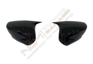 Citroen Cactus Batman Yarasa Ayna Kapağı Piano Black / 2014-2017