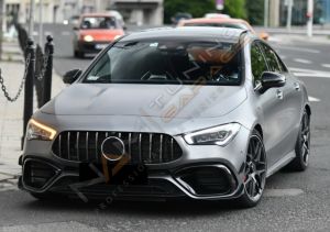 MERCEDES W118 CLA IÇIN UYUMLU 2019+ CLA IÇIN UYUMLU GTR PANJUR KROM