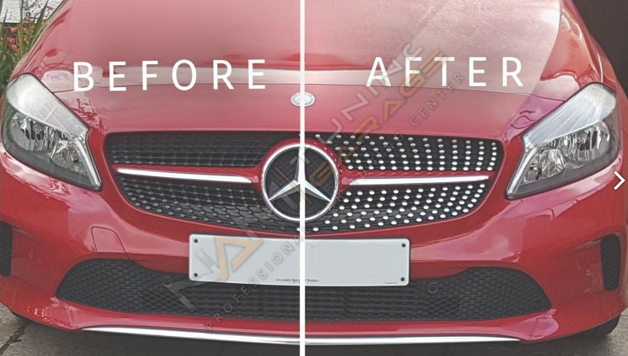 MERCEDES W176 (2016-2018) A SERISI IÇIN UYUMLU DIAMOND PANJUR - GRI