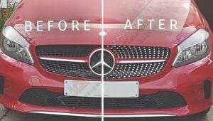 MERCEDES W176 (2016-2018) A SERISI IÇIN UYUMLU DIAMOND PANJUR - GRI