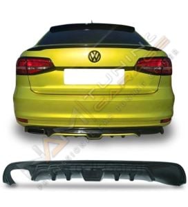 Jetta Custom Difüzör Makyajlı Parlak Siyah 2014-2018