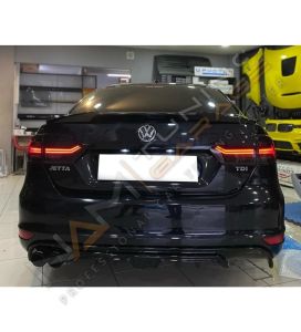 Jetta Custom Difüzör Makyajlı Parlak Siyah 2014-2018