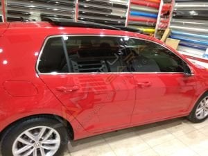 Golf 7 Krom Cam Çerçevesi Çıtası 12 parça Tam Tur 2012-2020