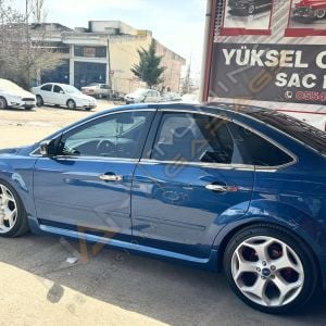 Focus 2 Sedan Krom Cam Çerçevesi Çıtası 16 parça Tam Tur 2004-2010