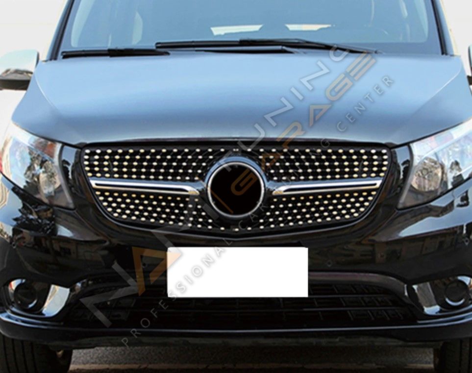 MERCEDES W447 VITO IÇIN UYUMLU DIAMOND PANJUR - SIYAH