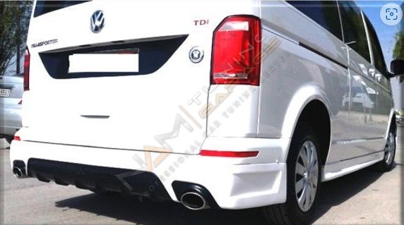Transporter T6 Izgaralı Arka Ek (Plastik) Boyasız 2015-2019