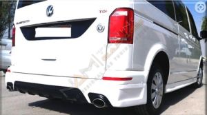 Volkswagen Transporter T7 Izgaralı Arka Ek (Plastik) Boyasız