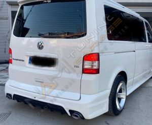 Volkswagen Transporter T7 Izgaralı Arka Ek (Plastik) Boyasız