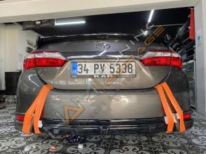 Toyota Corolla Arka Flap  2013-2018 Köşe Flap 2 parça