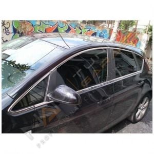 Opel Astra J HB Krom Cam Çerçevesi Çıtası 12 parça Tam Tur 2012-2020 Hatchback