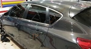 Opel Astra J HB Krom Cam Çerçevesi Çıtası 12 parça Tam Tur 2012-2020 Hatchback
