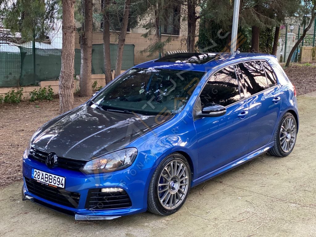 Volkswagen Golf 6 R Yan Marşpiyel (Plastik) Boyasız