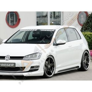 Volkswagen Golf 6 Rieger Yan Marşpiyel (Plastik) Boyasız