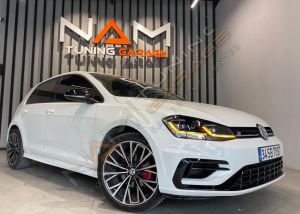 Volkswagen Golf  7 - 7.5 R Yan Marşpiyel (Plastik) Boyasız